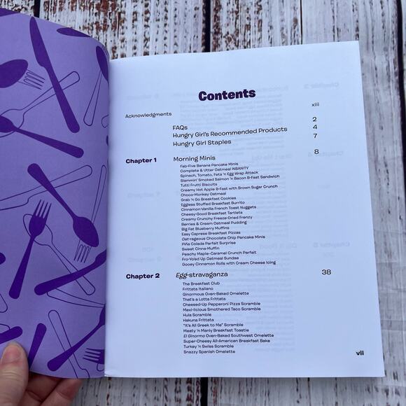 Hungry Girl 200 under 200 Cookbook Pre-Loved - Picture 3 of 4